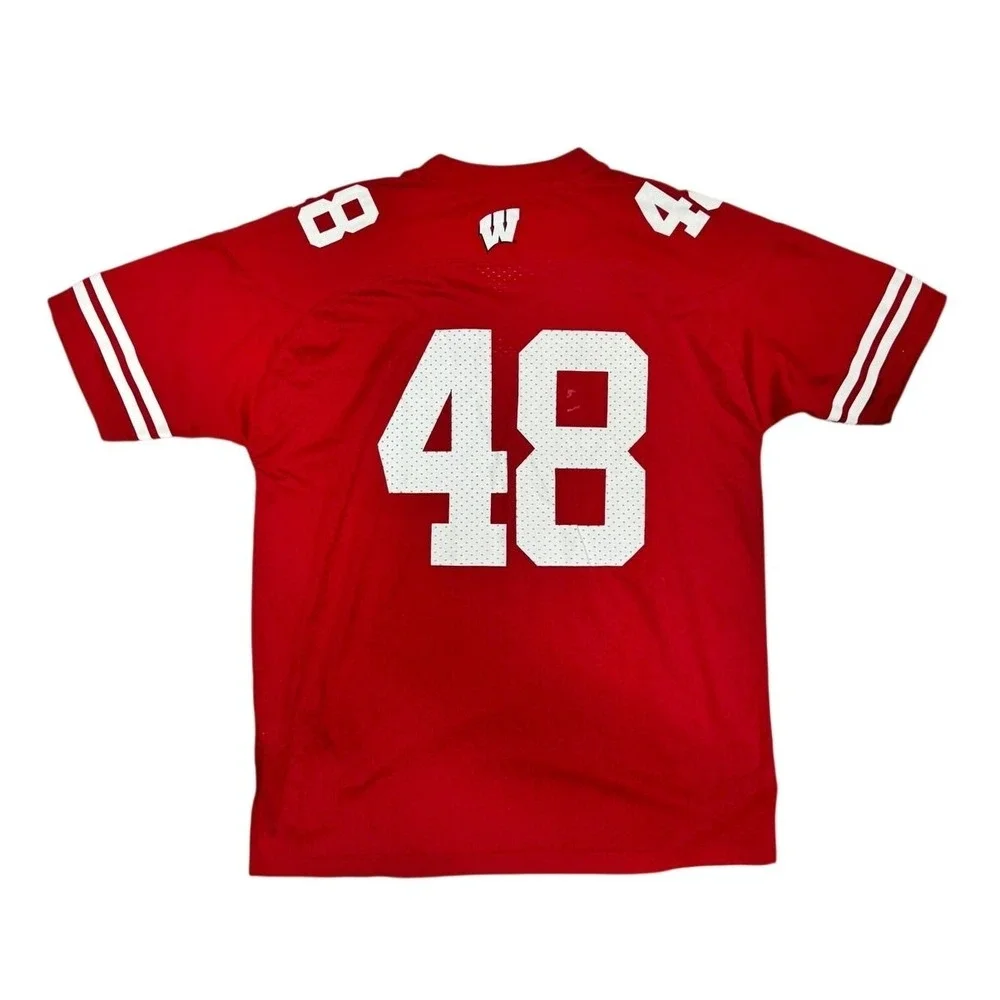 Wisconsin Badgers #48 Adidas NCAA College Football‎ Jersey Size XL